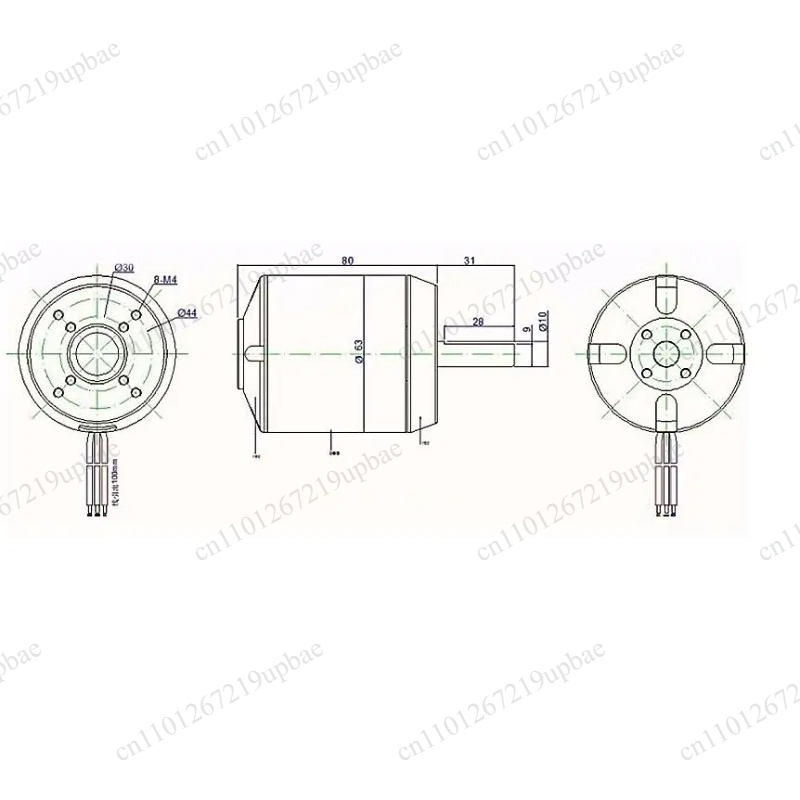 6384 150KV 200KV Motore Brushl - 6384 Brushless Motor Sensored recensione e prezzo